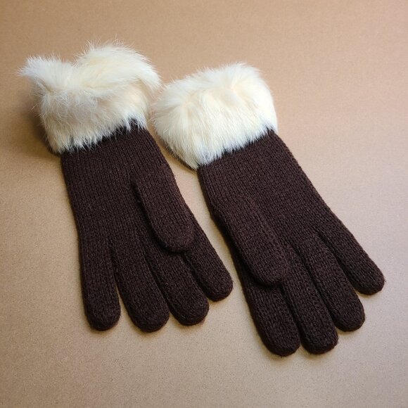 Vintage Fur Gloves - Picture 4 of 8